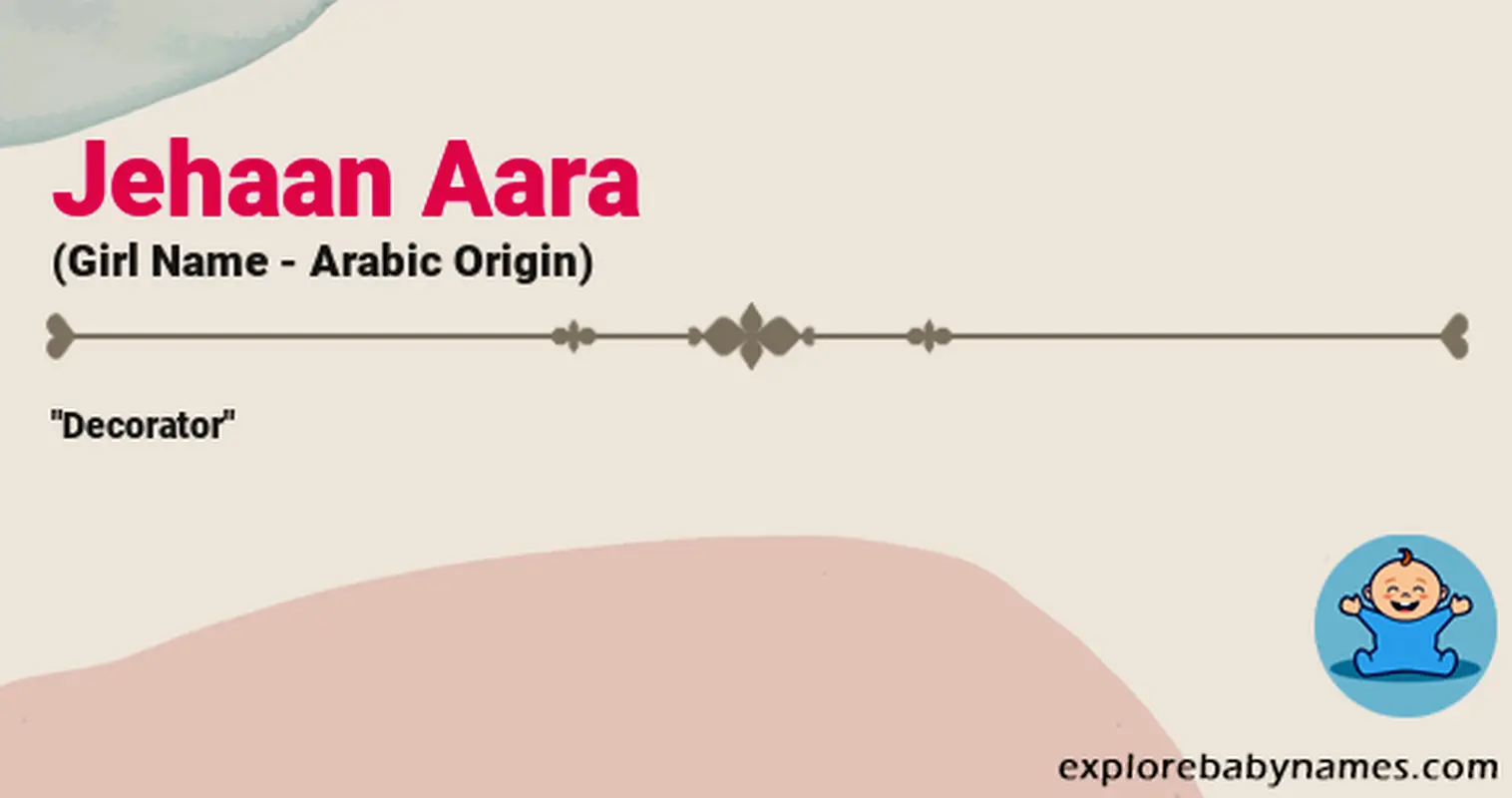 Meaning of Jehaan Aara