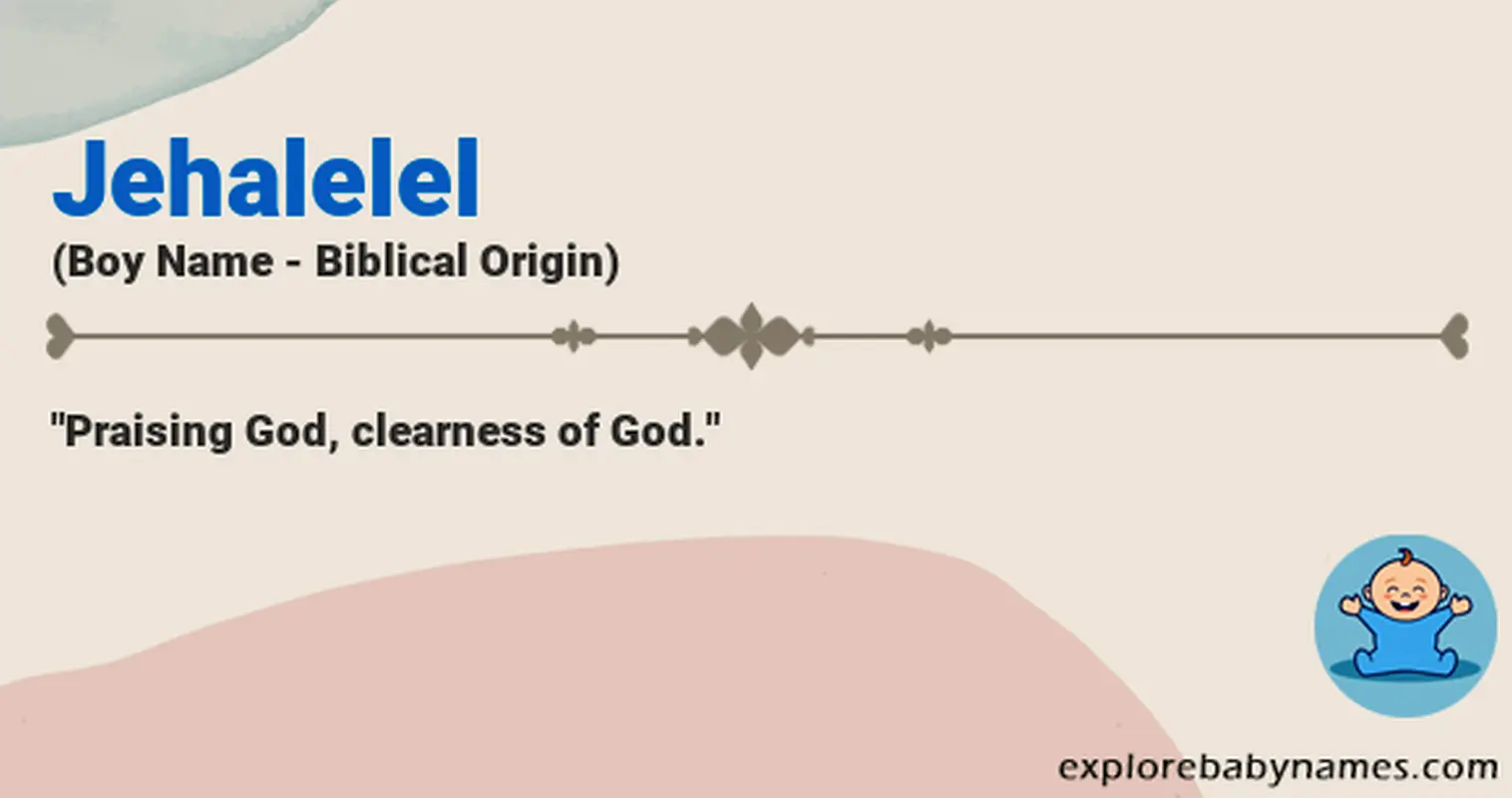 Meaning of Jehalelel