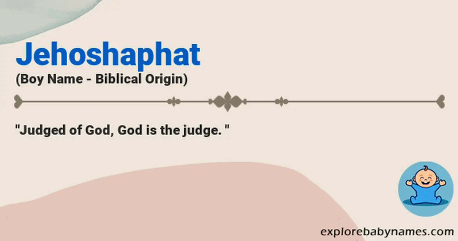 Meaning of Jehoshaphat