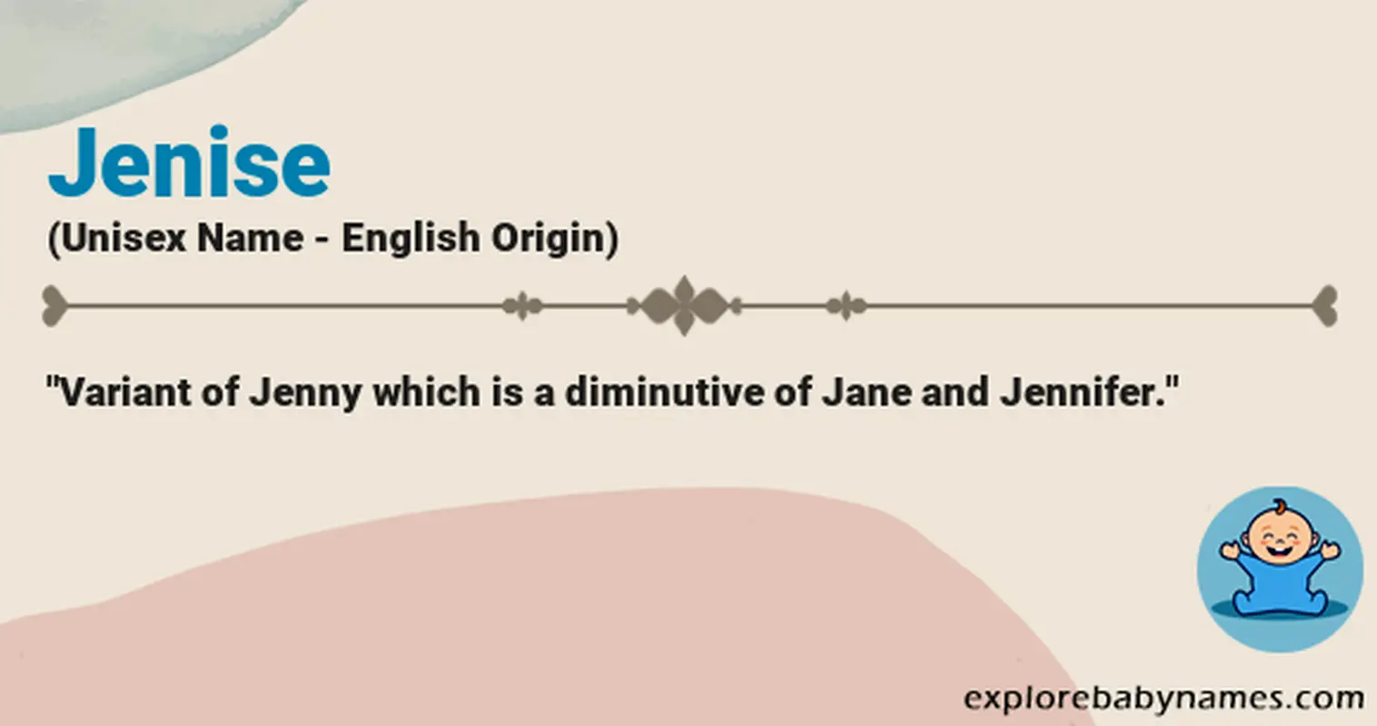 Meaning of Jenise