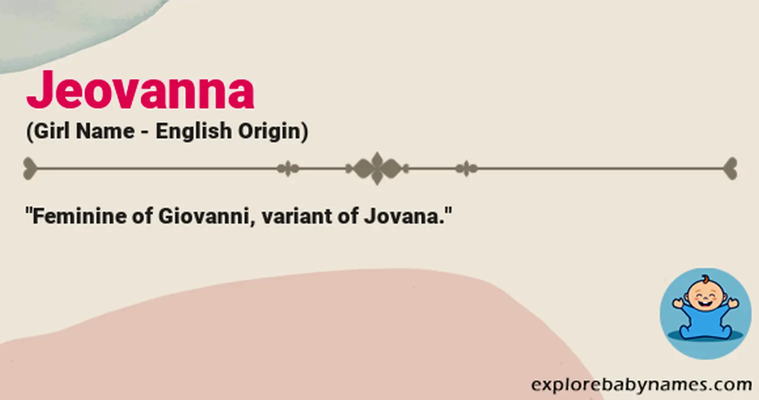 Meaning of Jeovanna