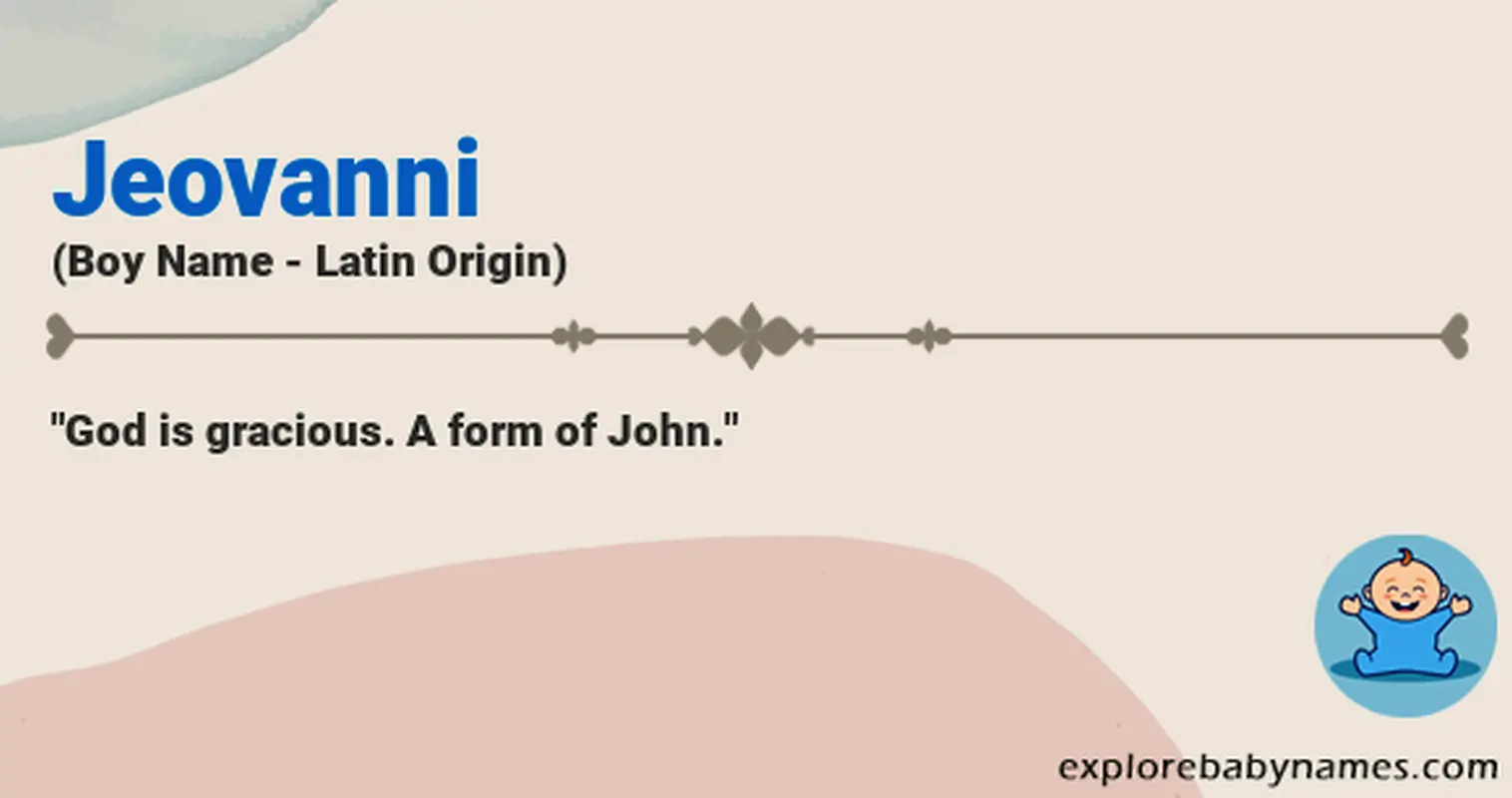Meaning of Jeovanni