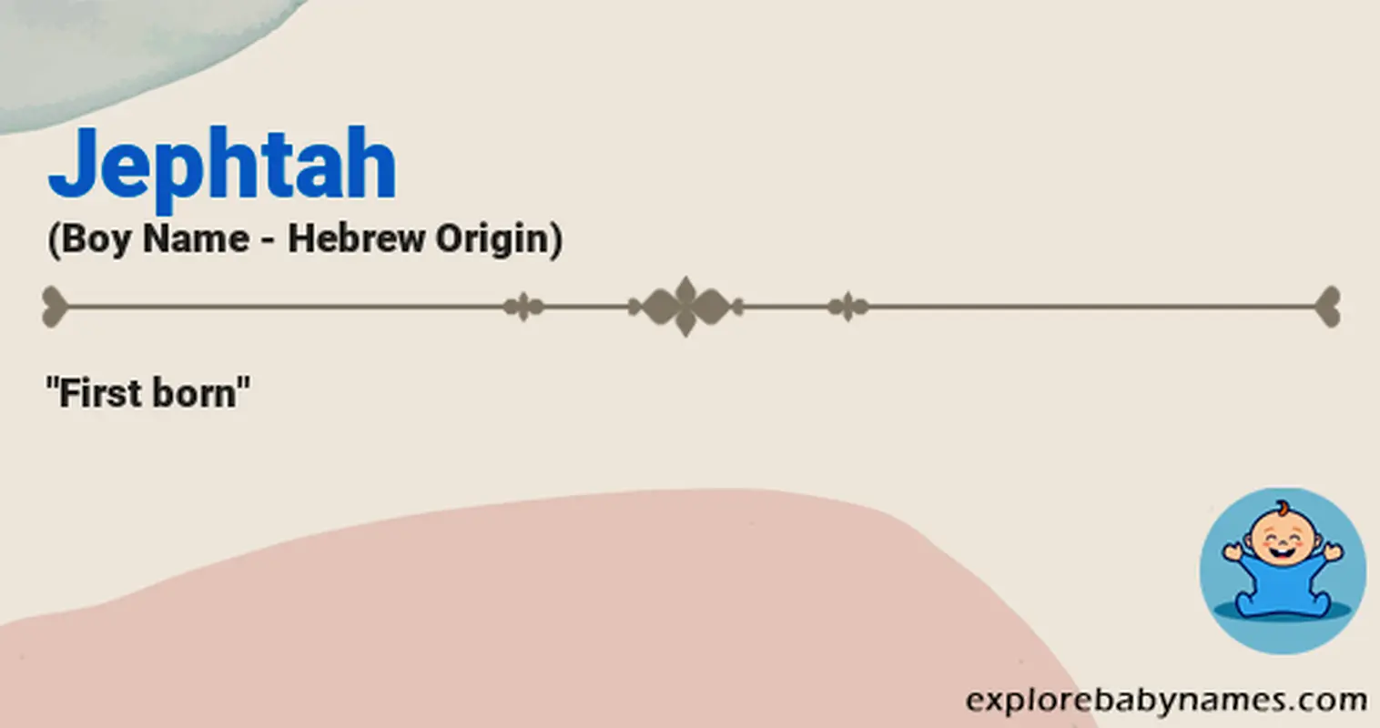 Meaning of Jephtah