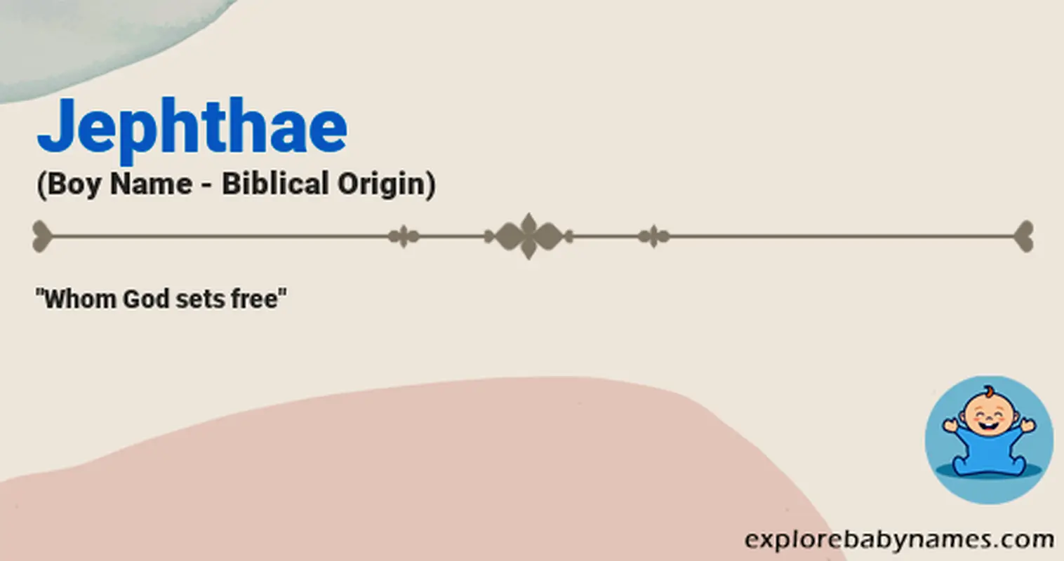 Meaning of Jephthae