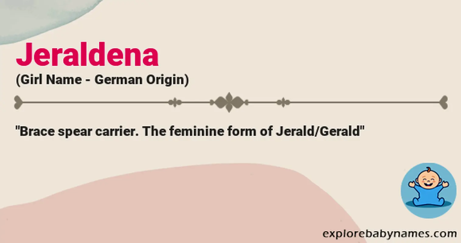 Meaning of Jeraldena
