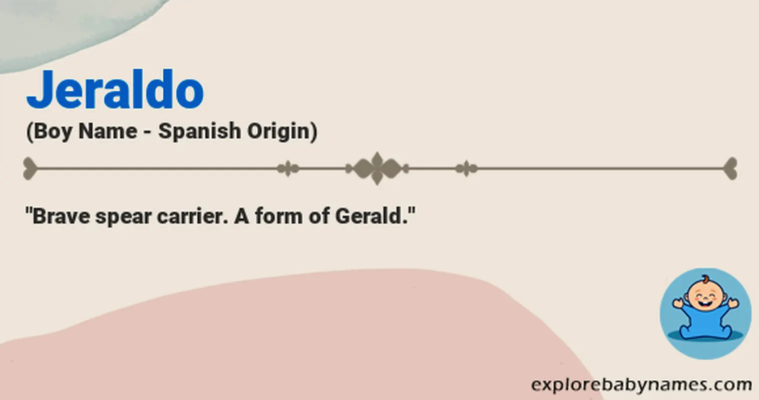 Meaning of Jeraldo
