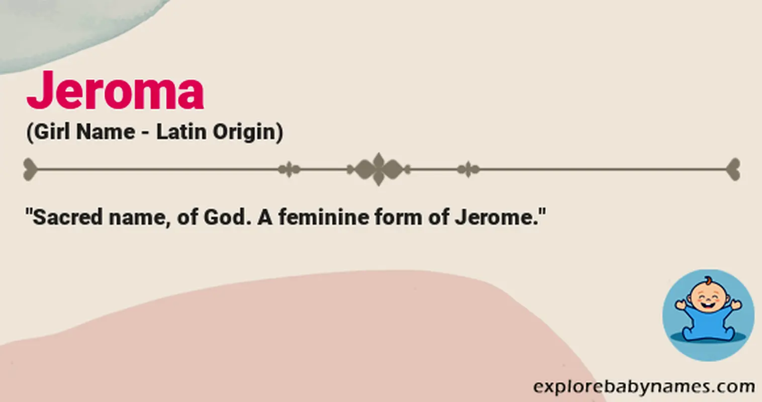 Meaning of Jeroma