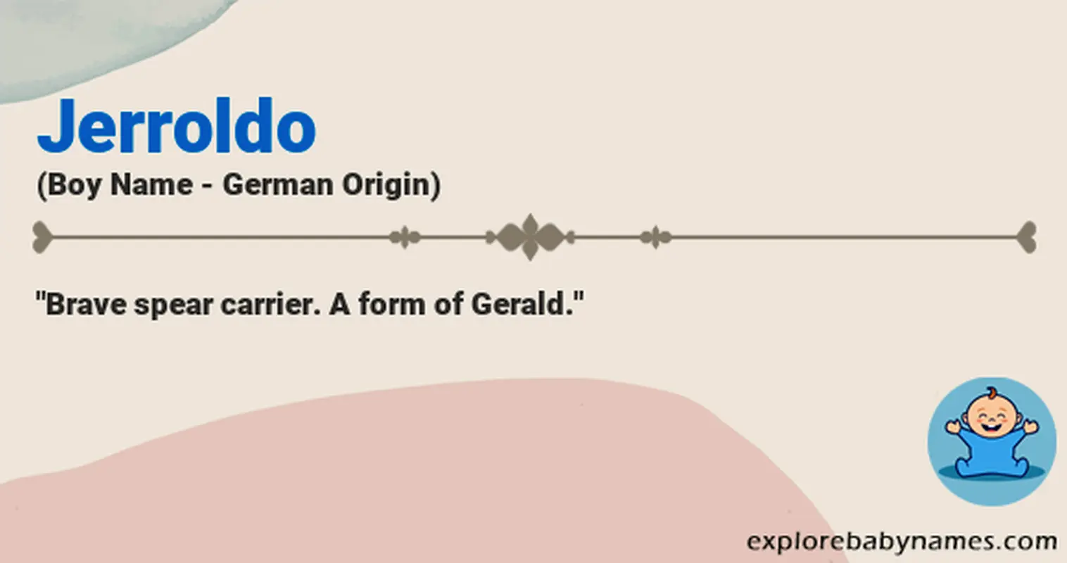 Meaning of Jerroldo