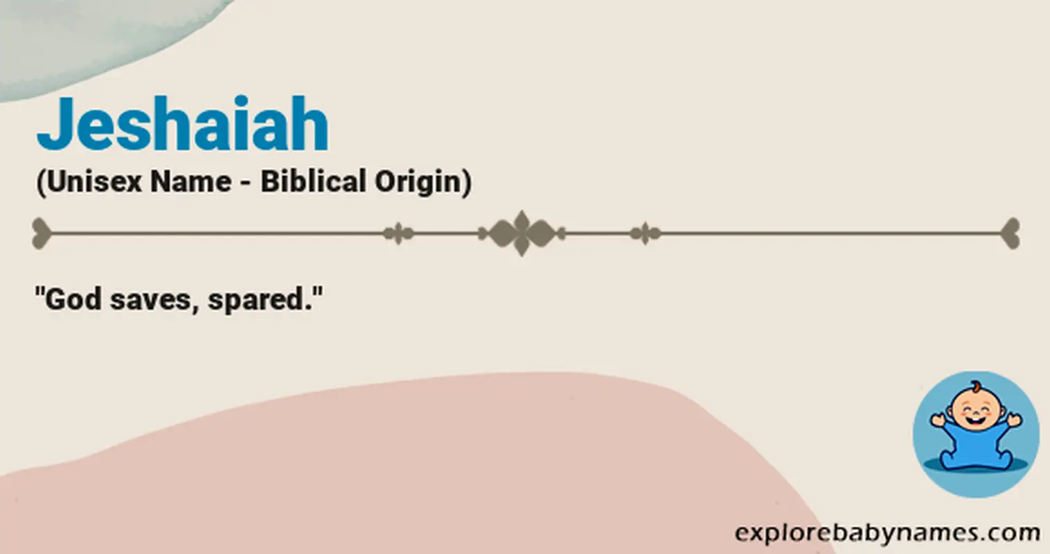 Meaning of Jeshaiah