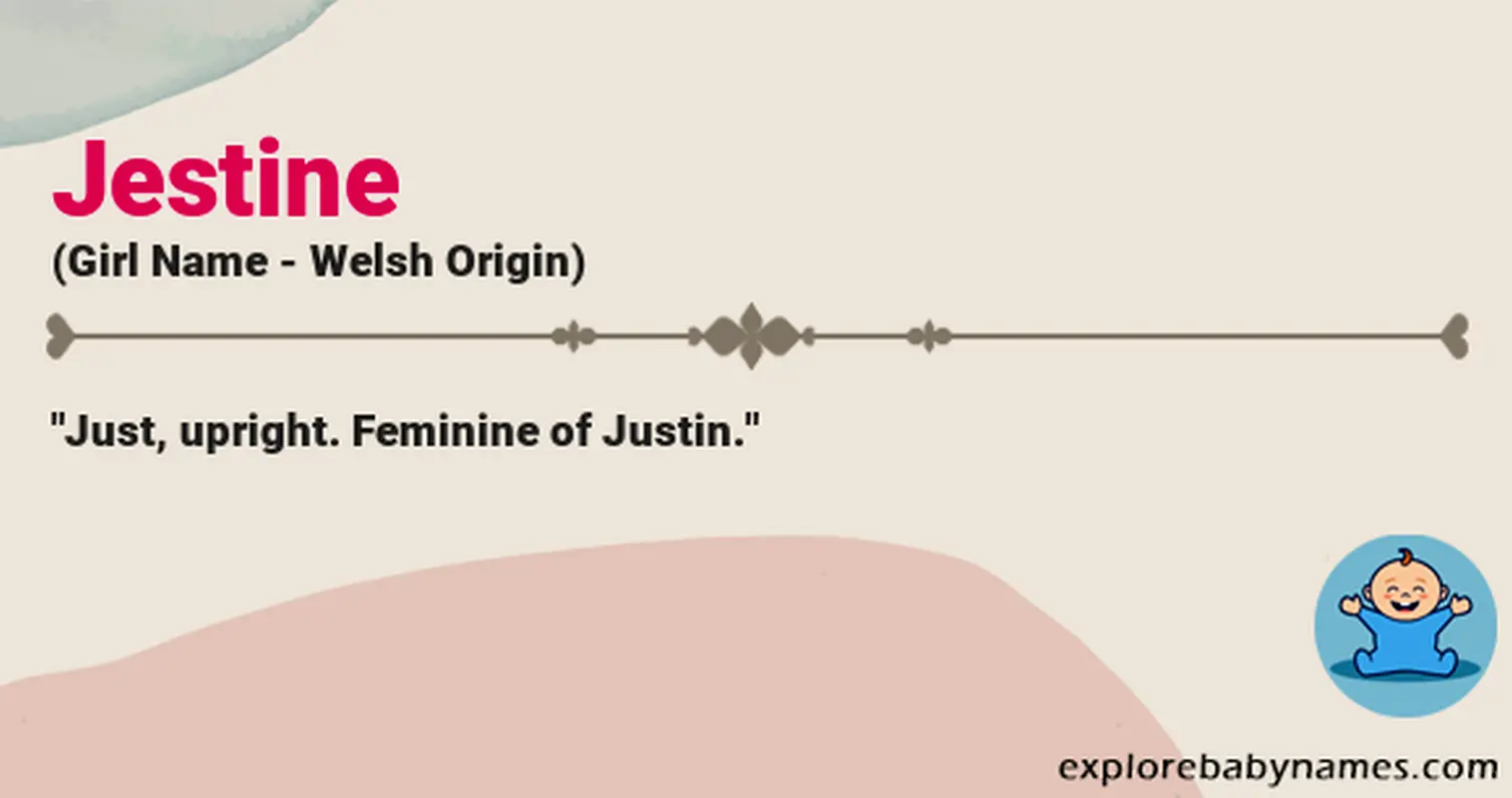 Meaning of Jestine