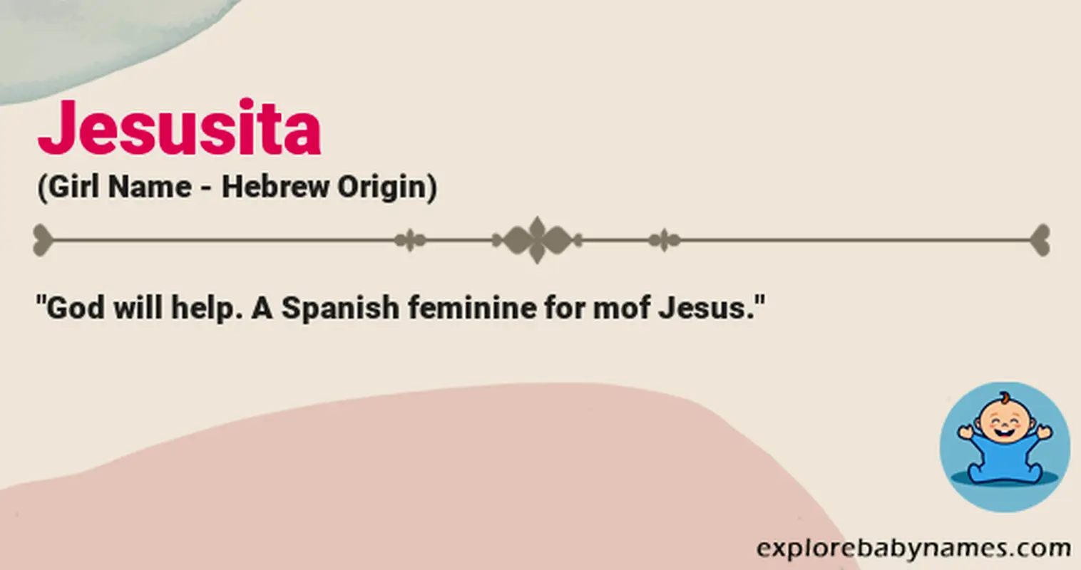 Meaning of Jesusita