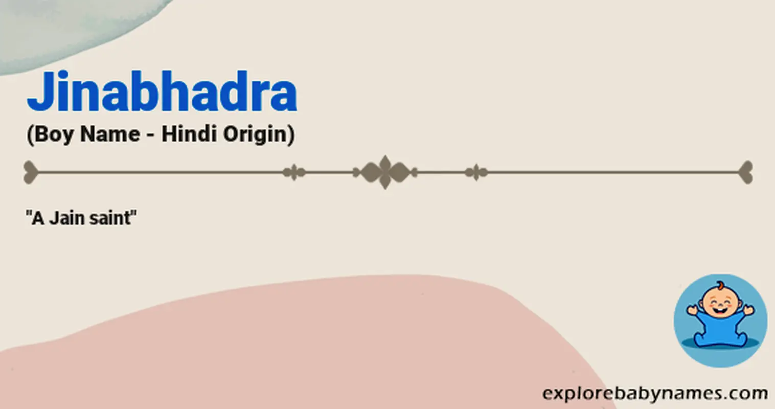 Meaning of Jinabhadra