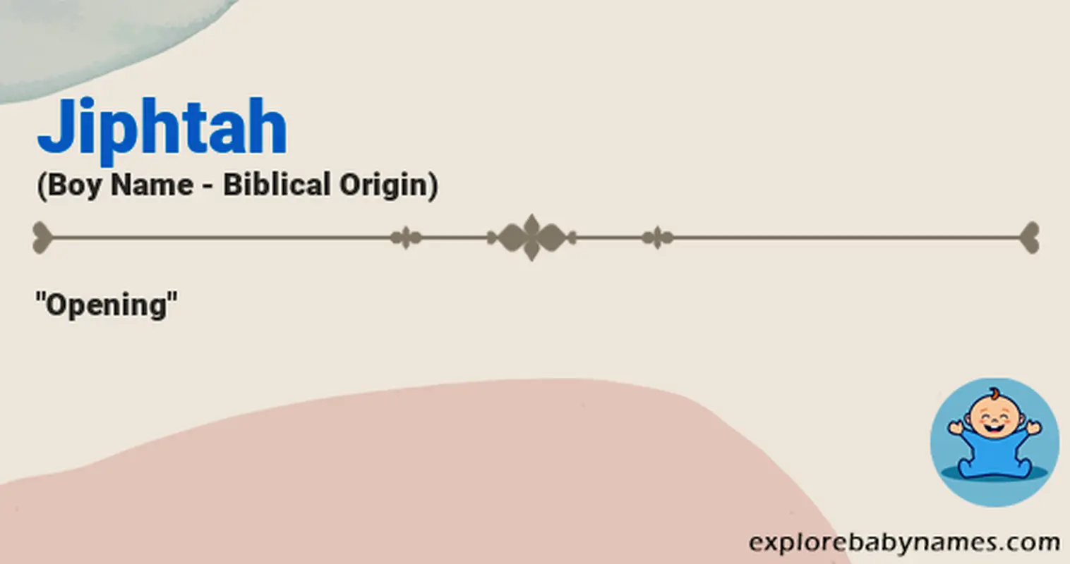 Meaning of Jiphtah