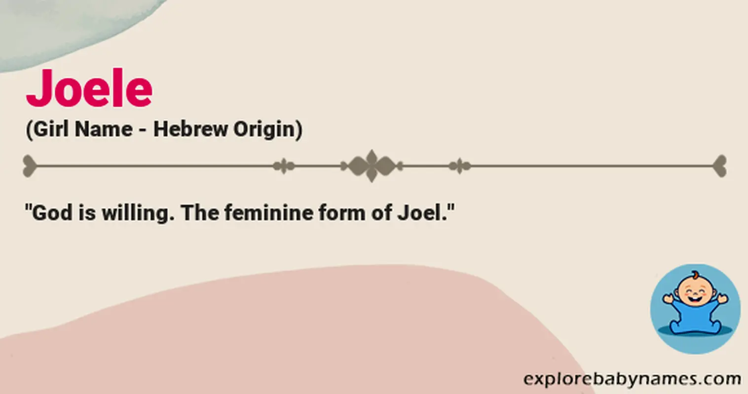 Meaning of Joele