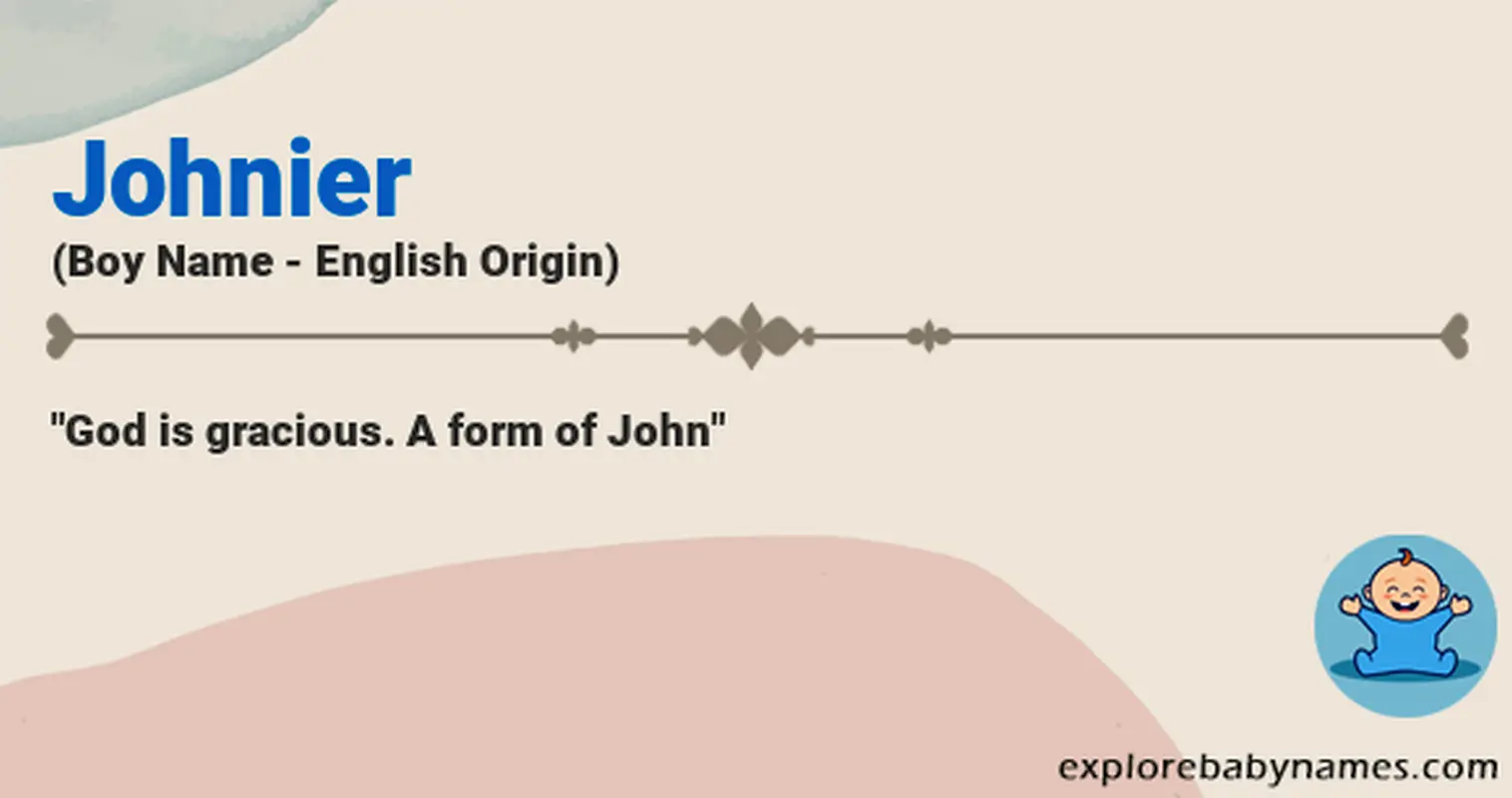 Meaning of Johnier