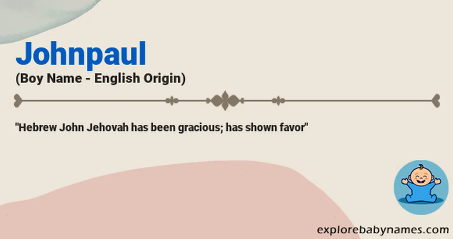 Meaning of Johnpaul