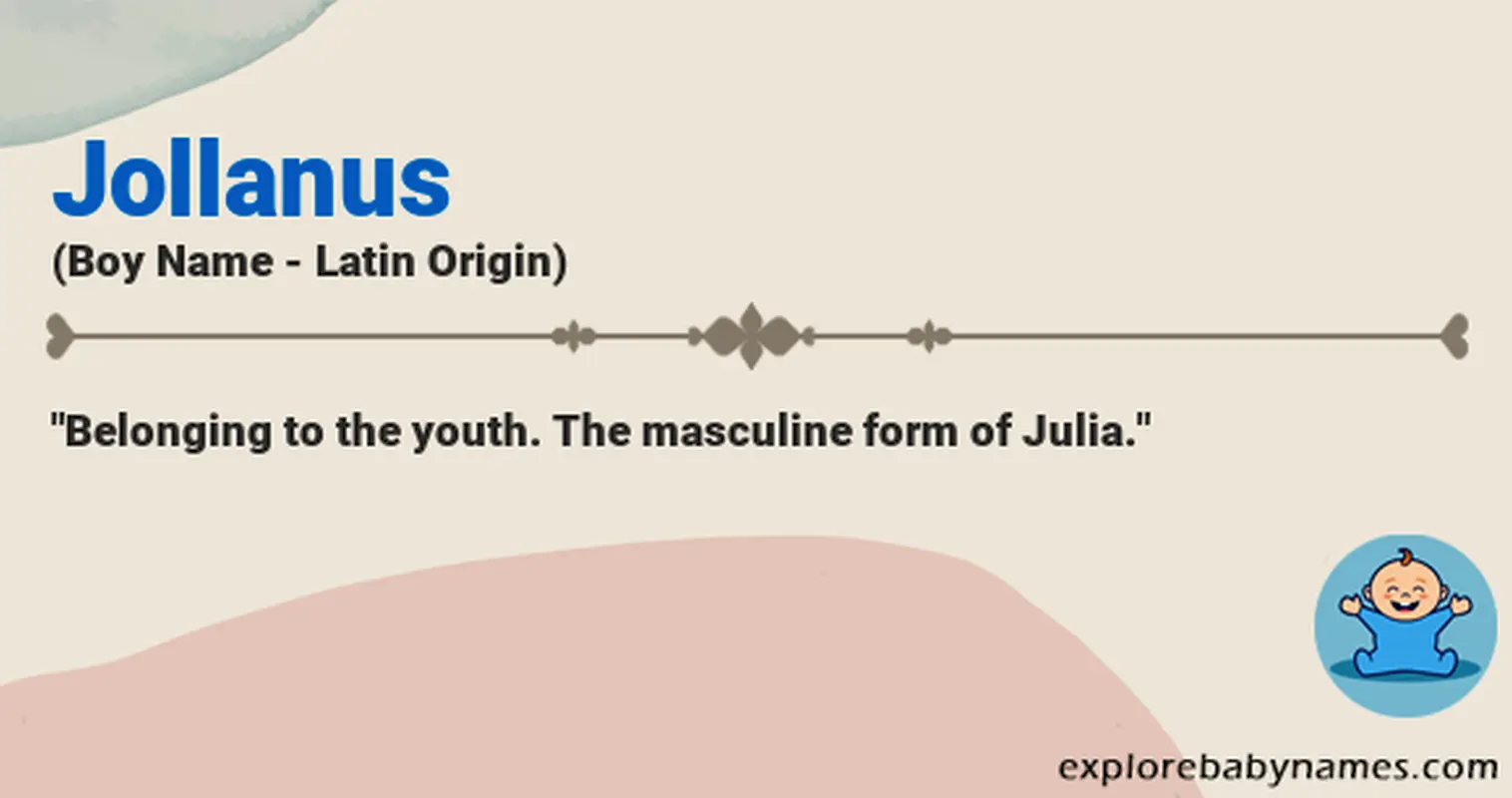 Meaning of Jollanus