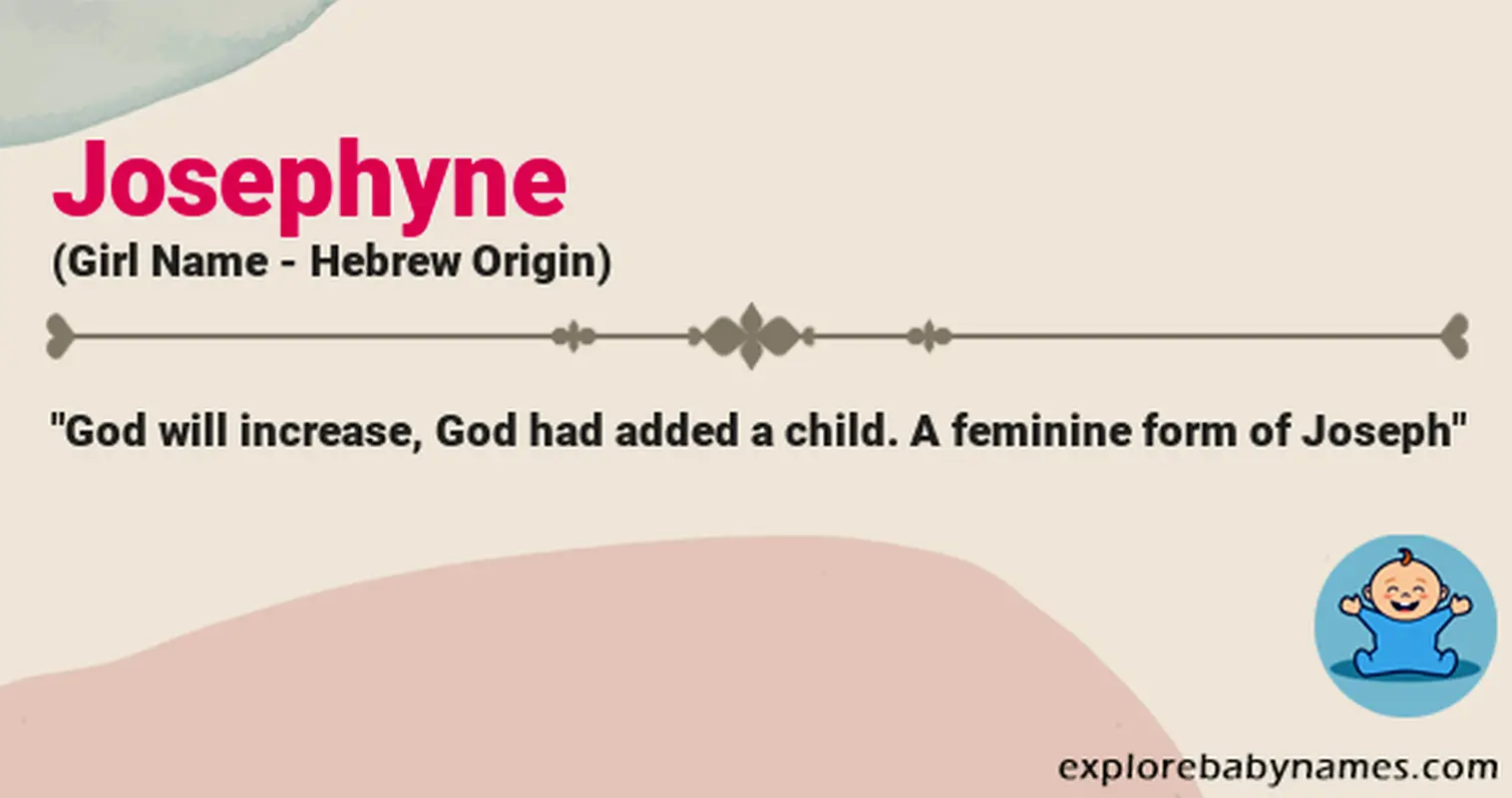 Meaning of Josephyne