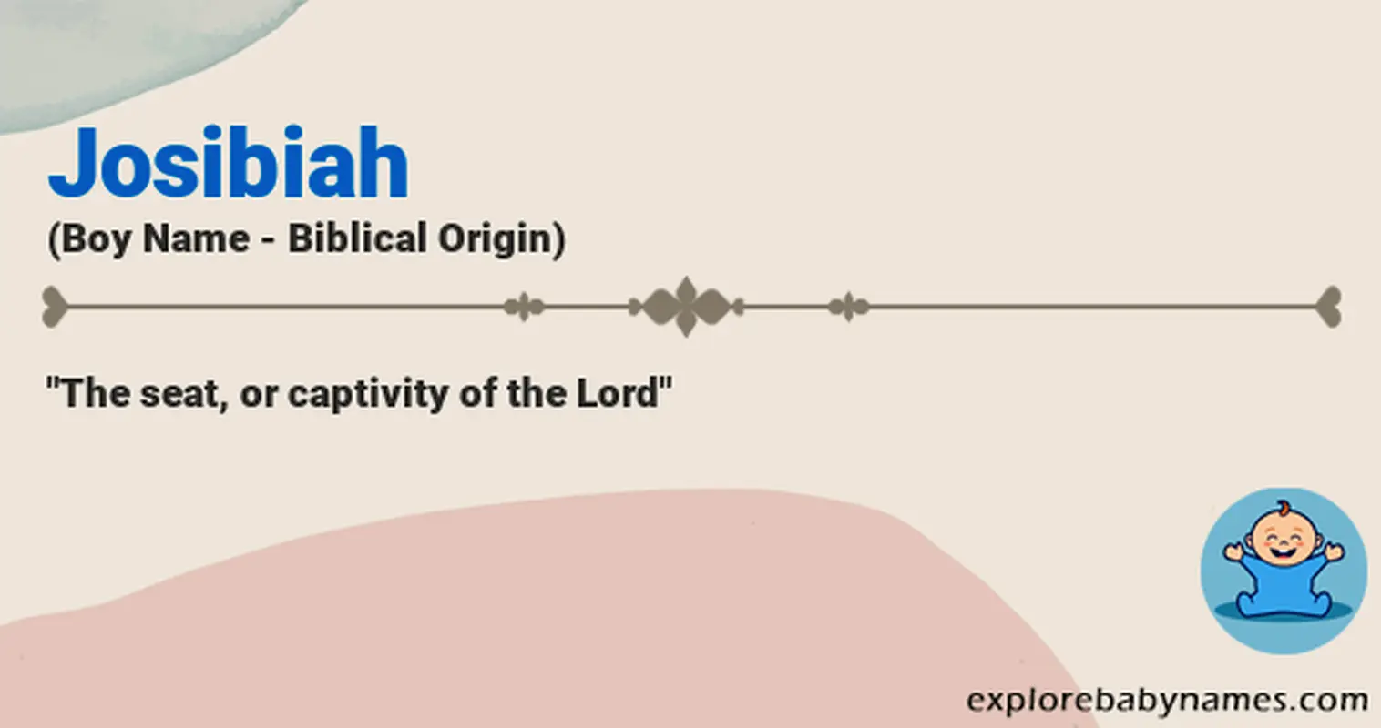 Meaning of Josibiah