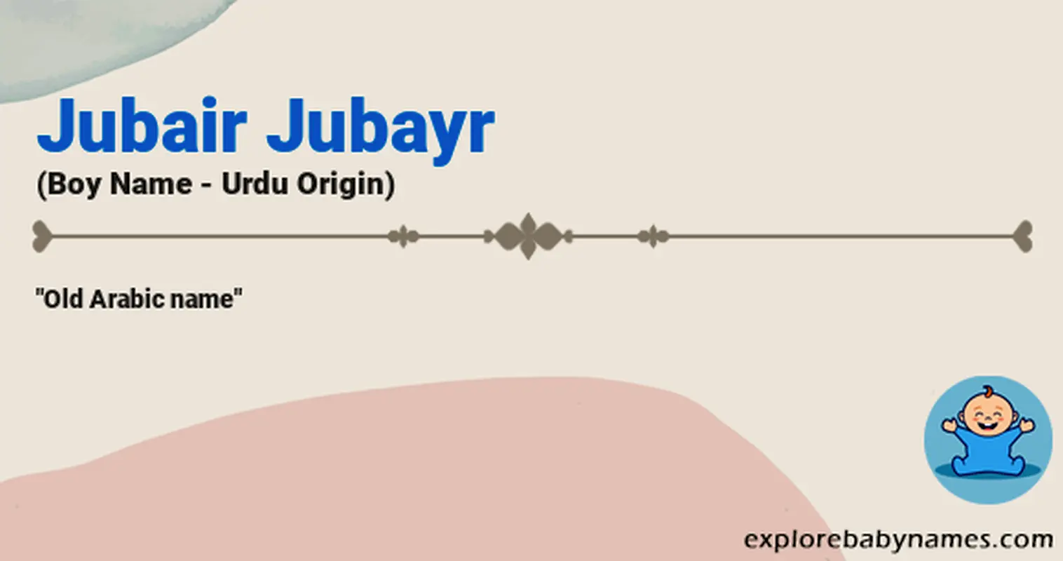 Meaning of Jubair Jubayr