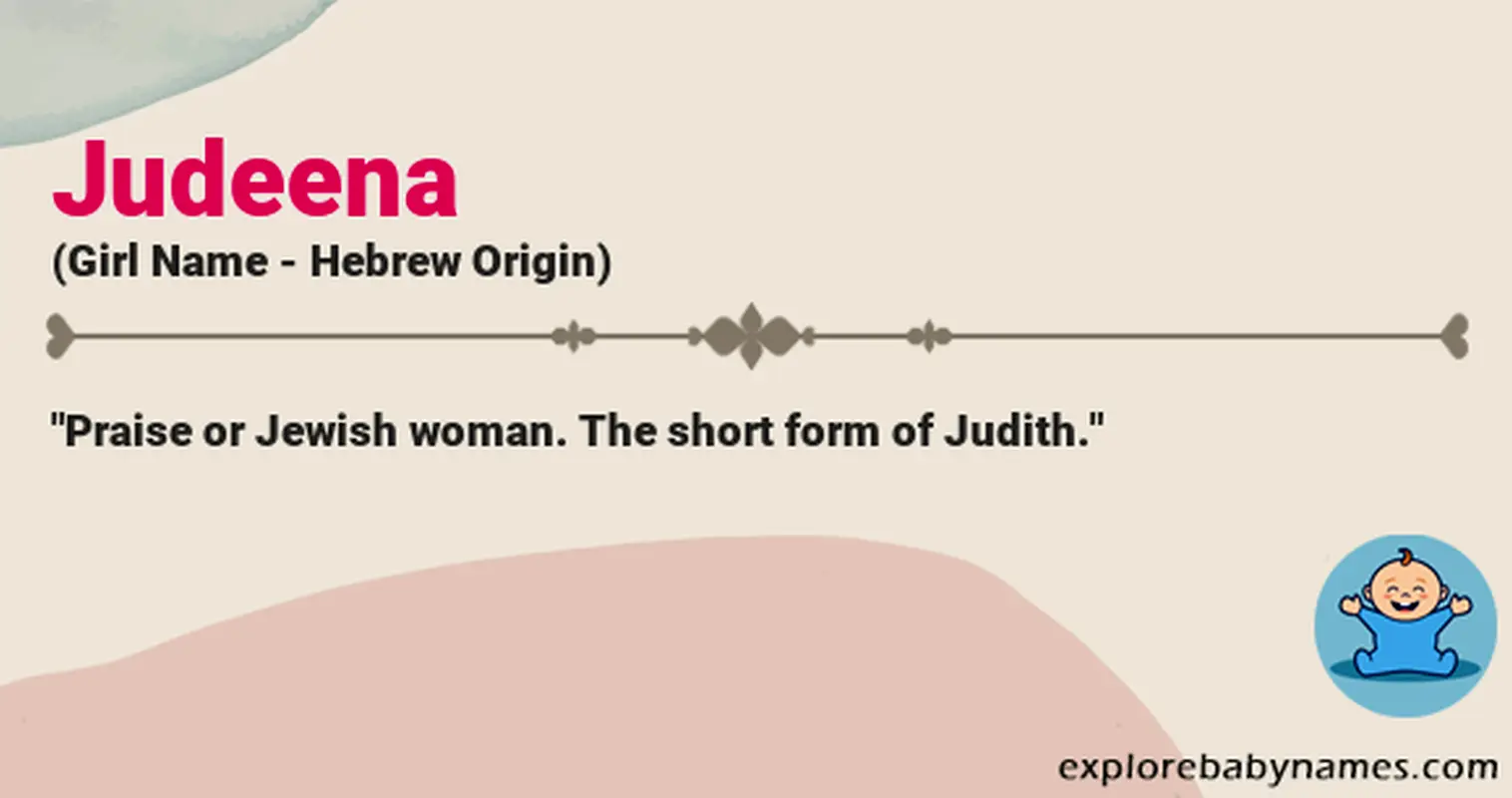 Meaning of Judeena