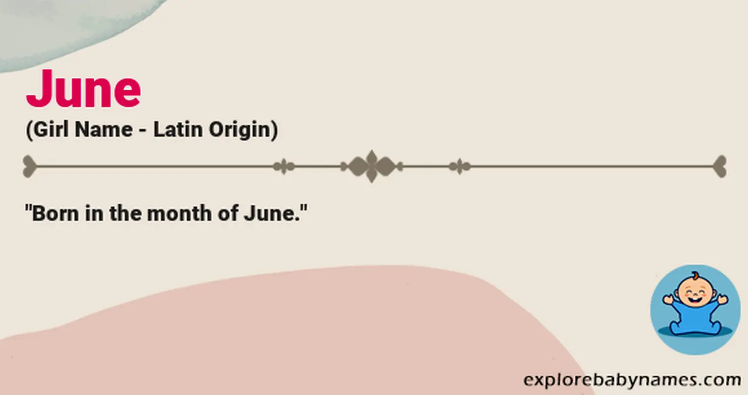 Meaning of June