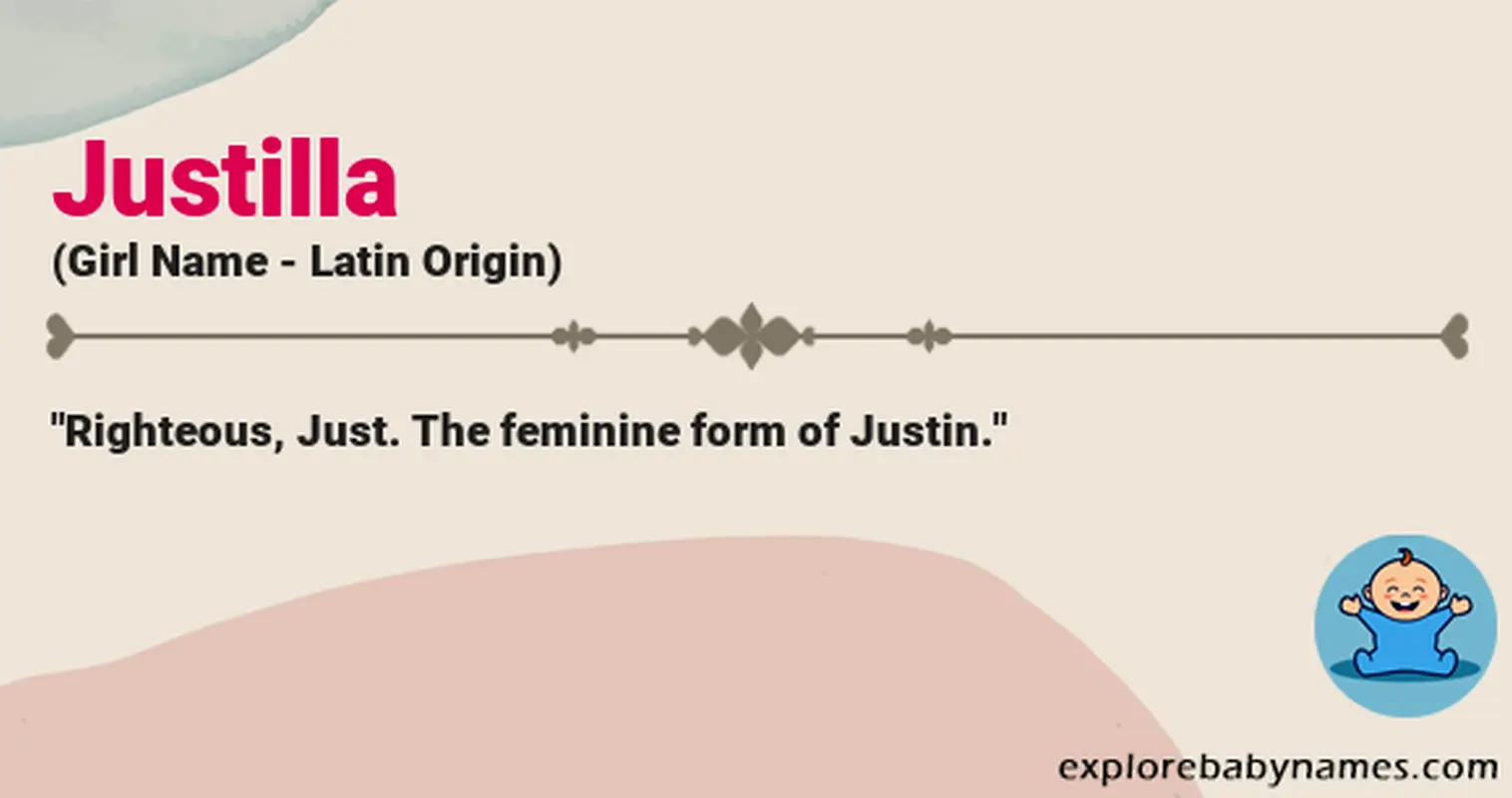 Meaning of Justilla