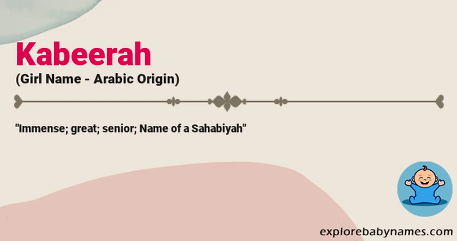 Meaning of Kabeerah