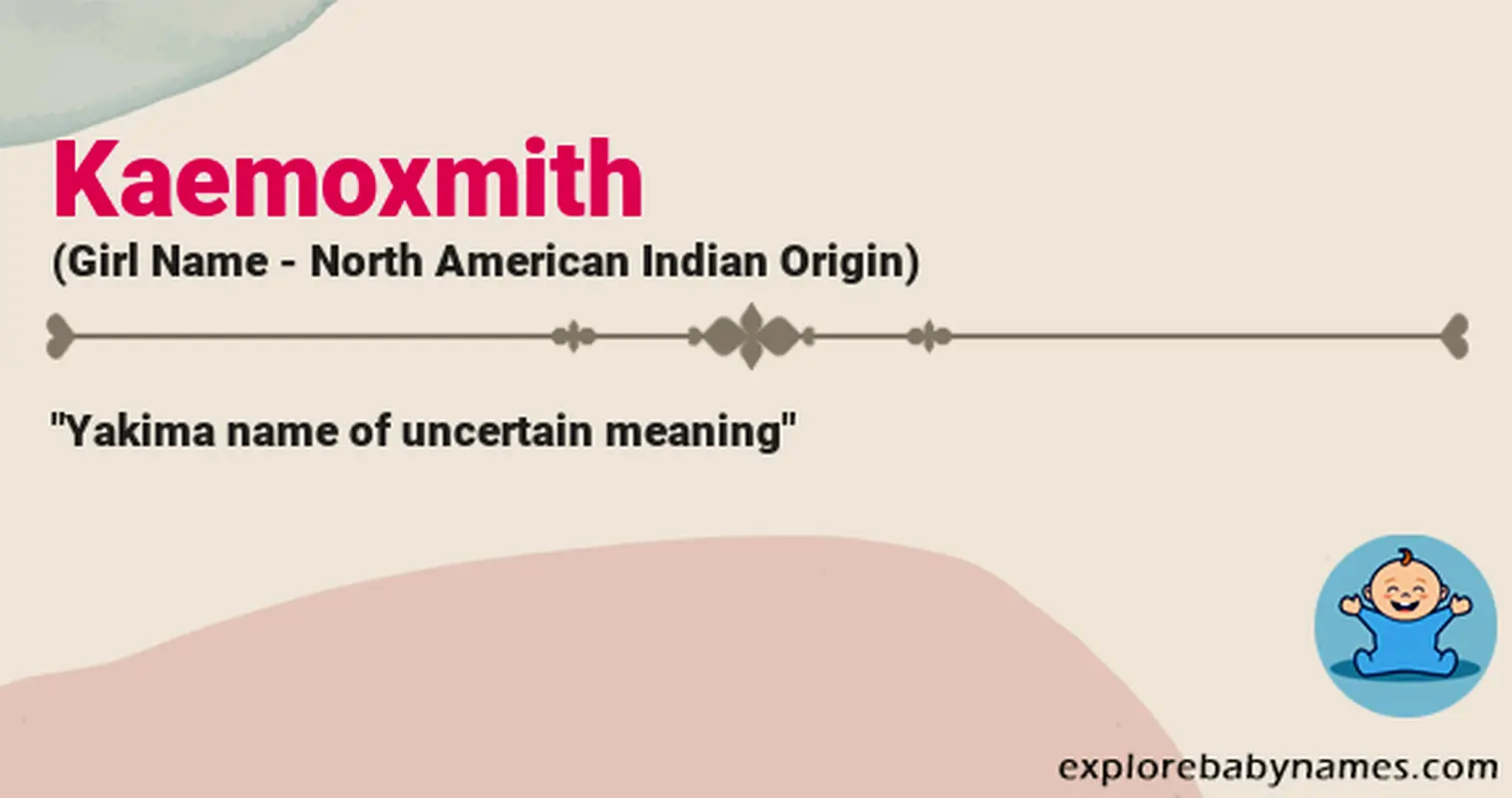 Meaning of Kaemoxmith
