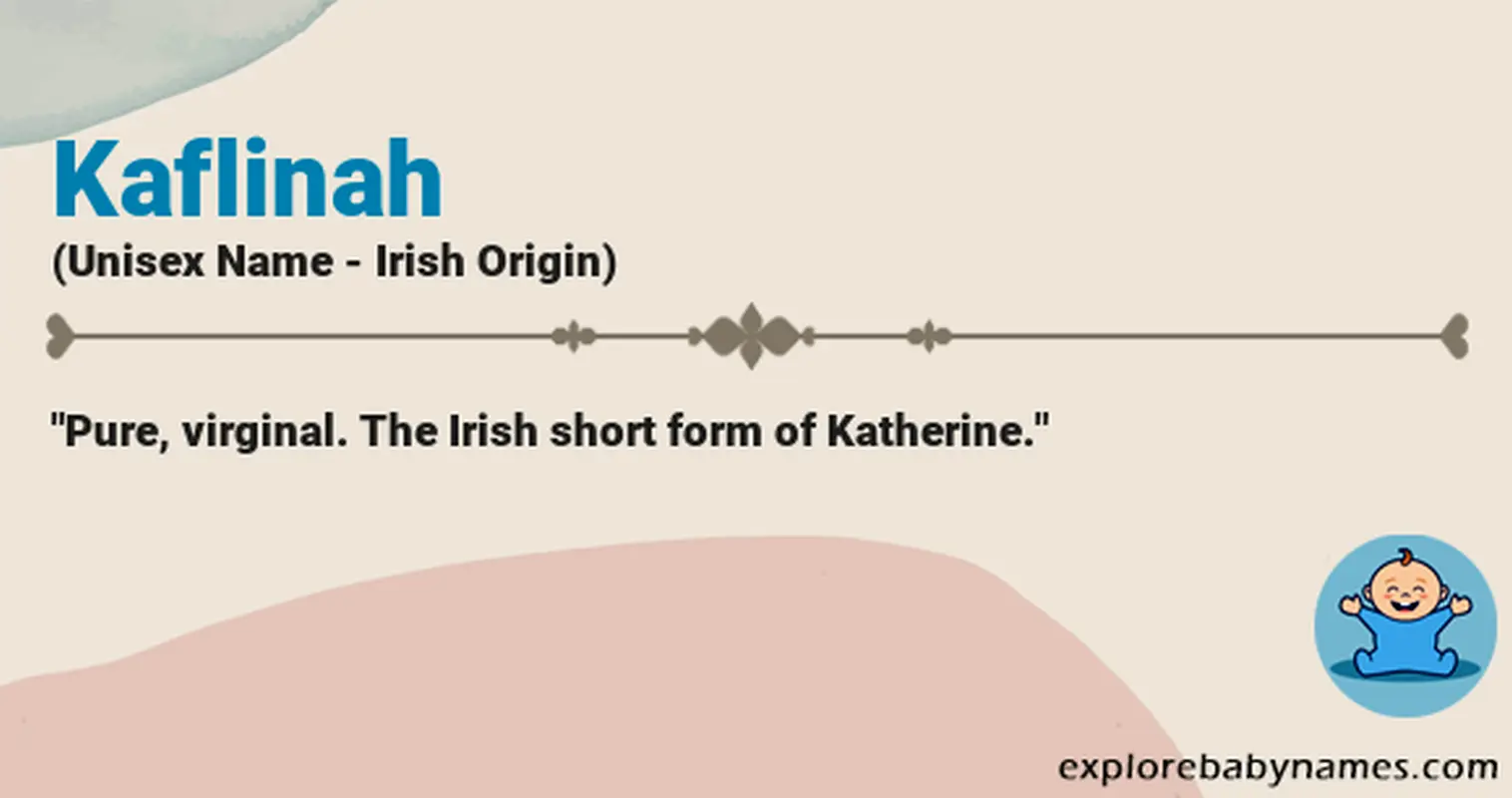 Meaning of Kaflinah