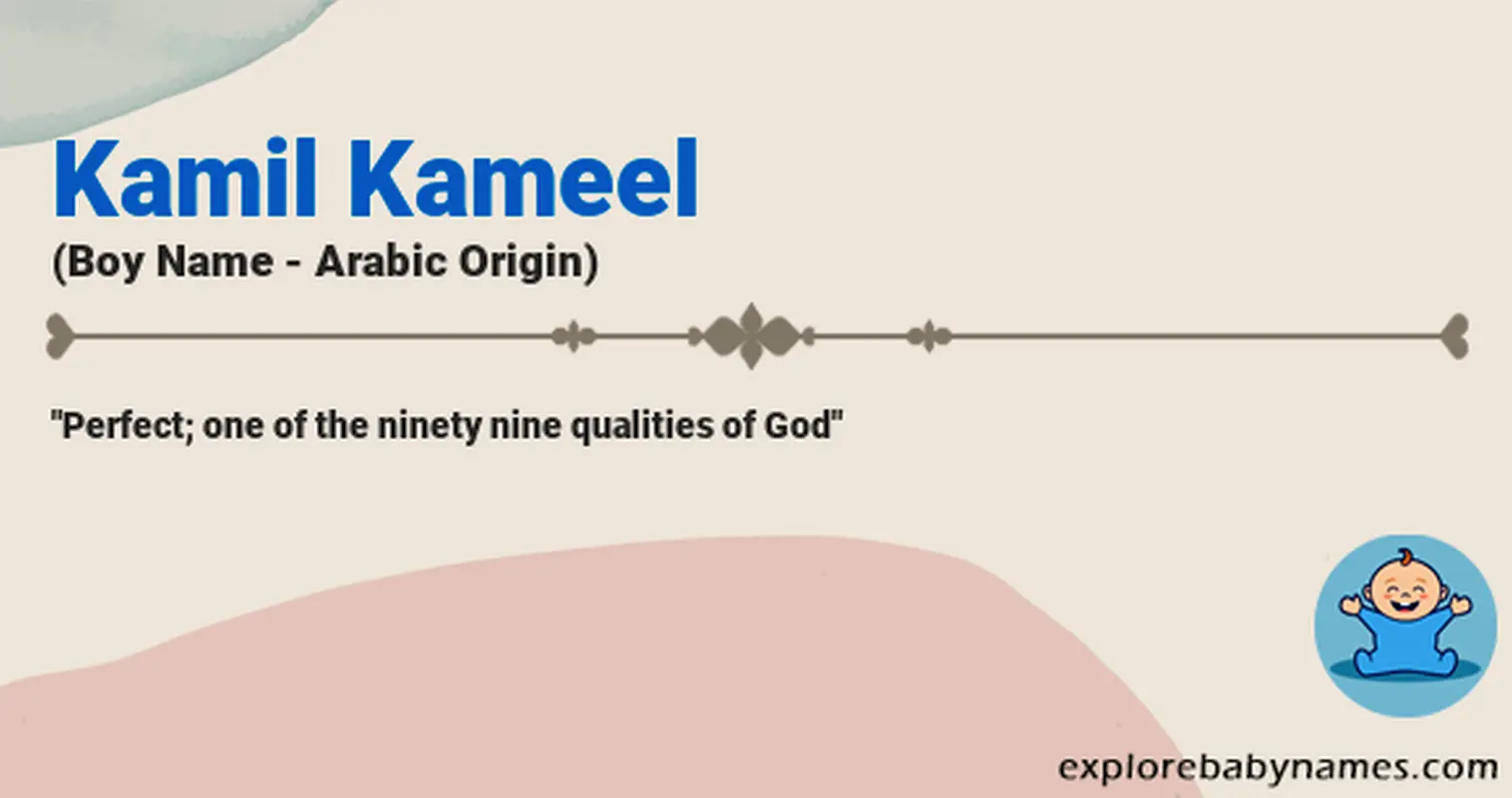 Meaning of Kamil Kameel