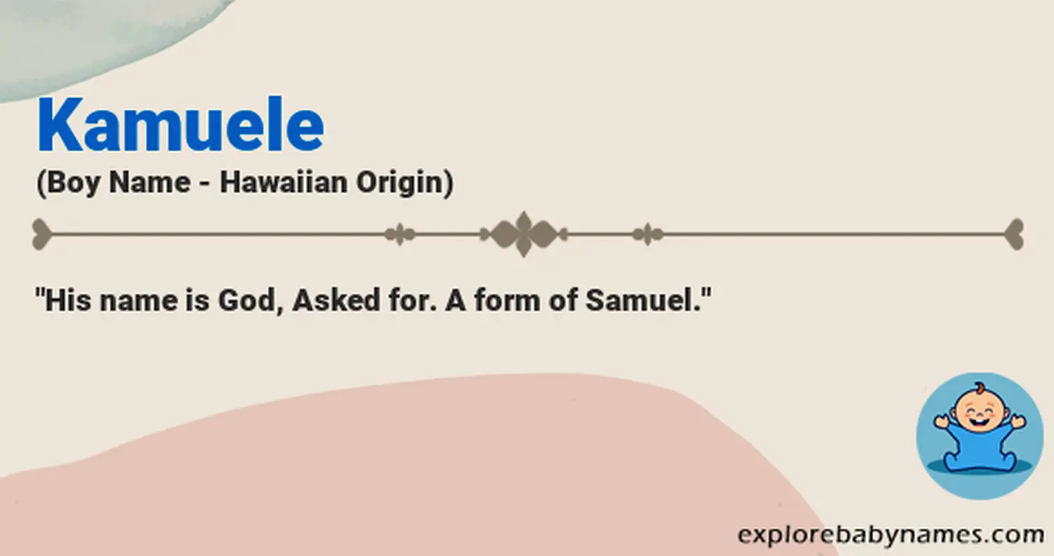 Meaning of Kamuele
