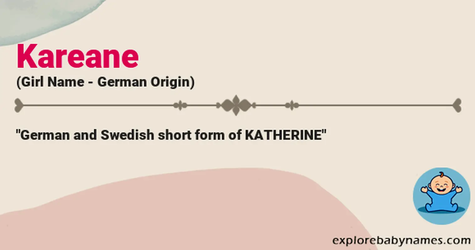 Meaning of Kareane
