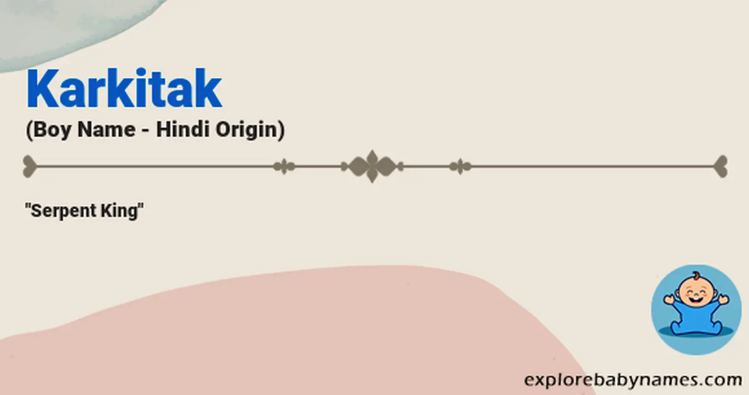 Meaning of Karkitak