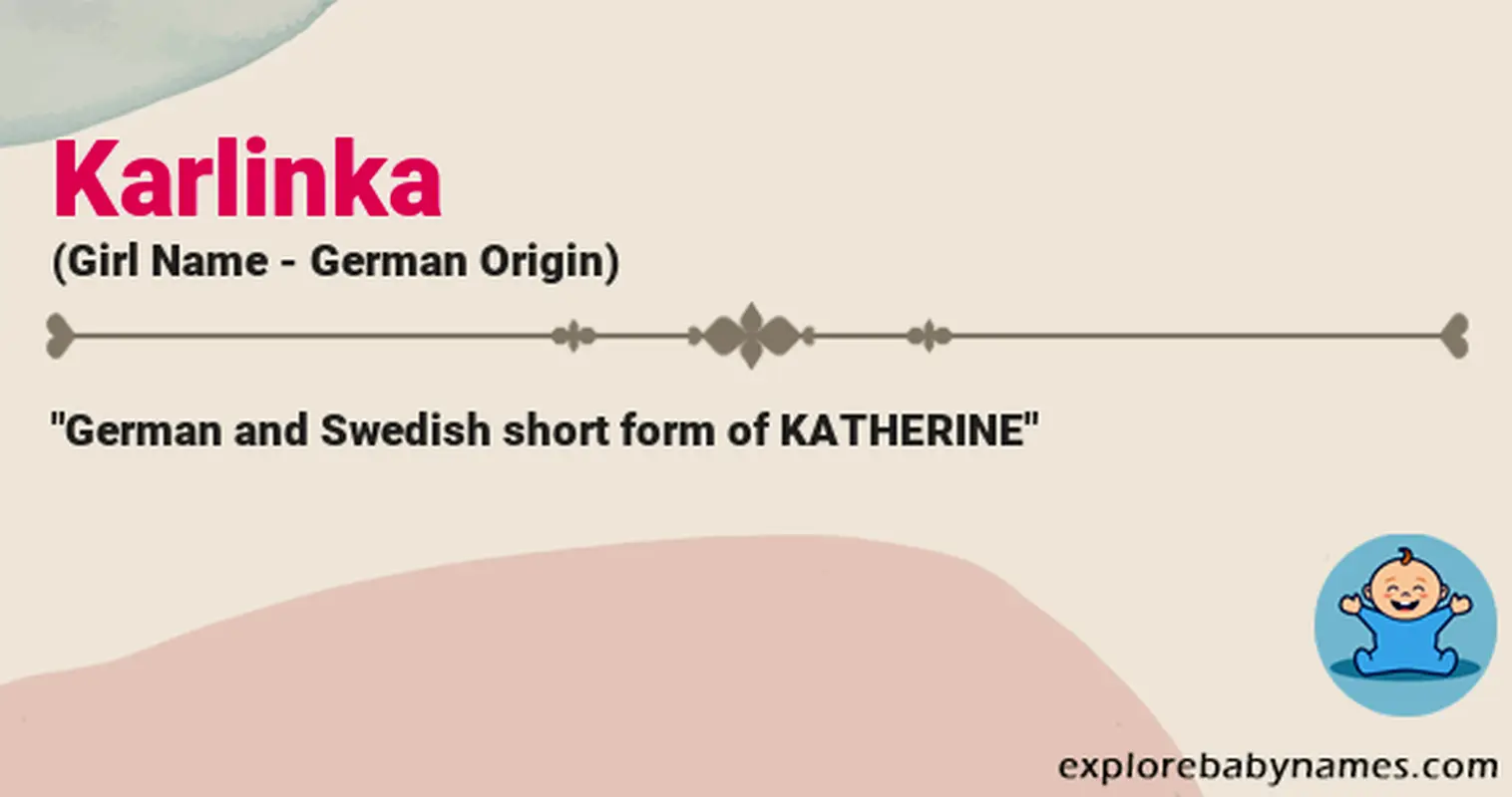 Meaning of Karlinka
