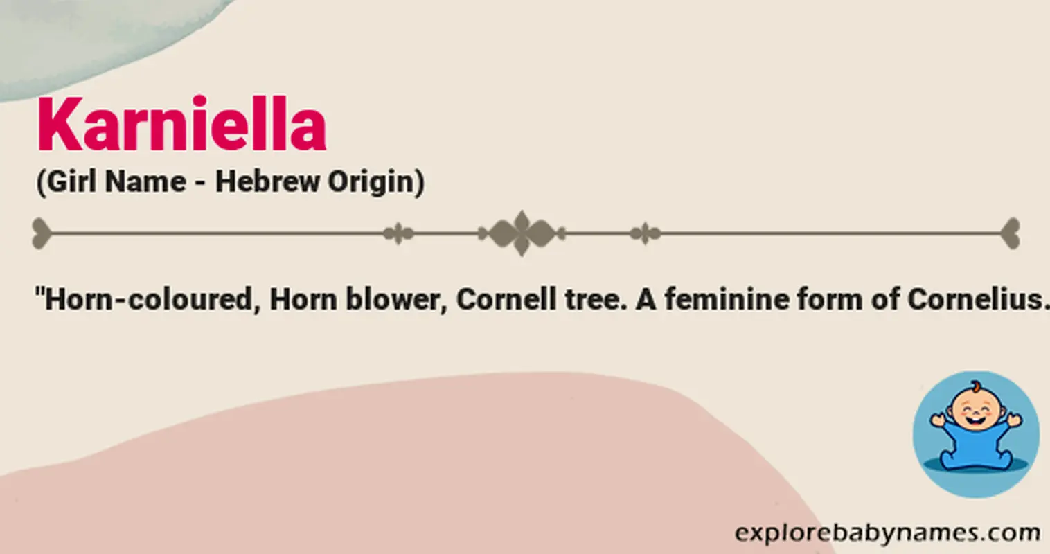 Meaning of Karniella