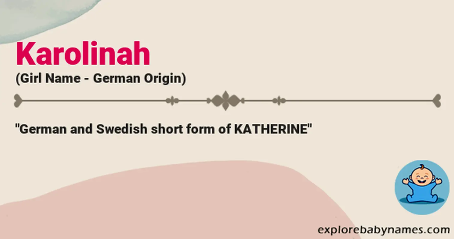 Meaning of Karolinah