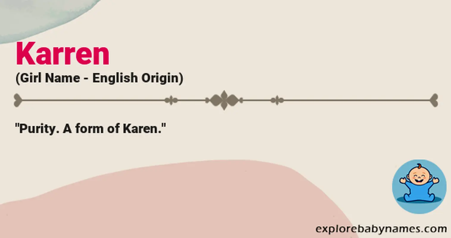 Meaning of Karren