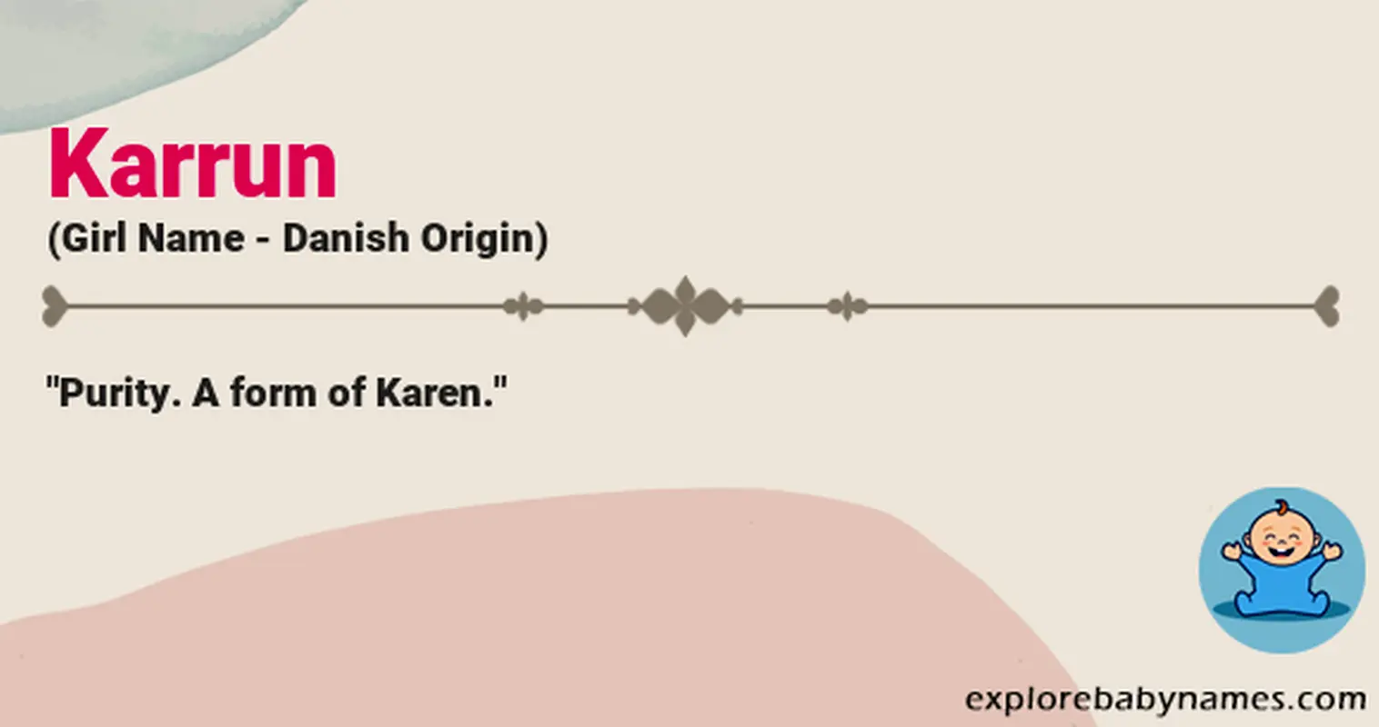 Meaning of Karrun