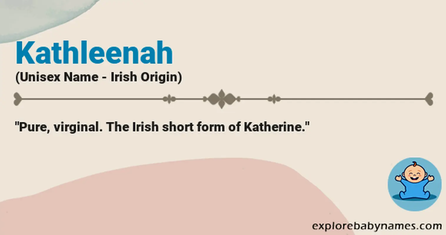 Meaning of Kathleenah