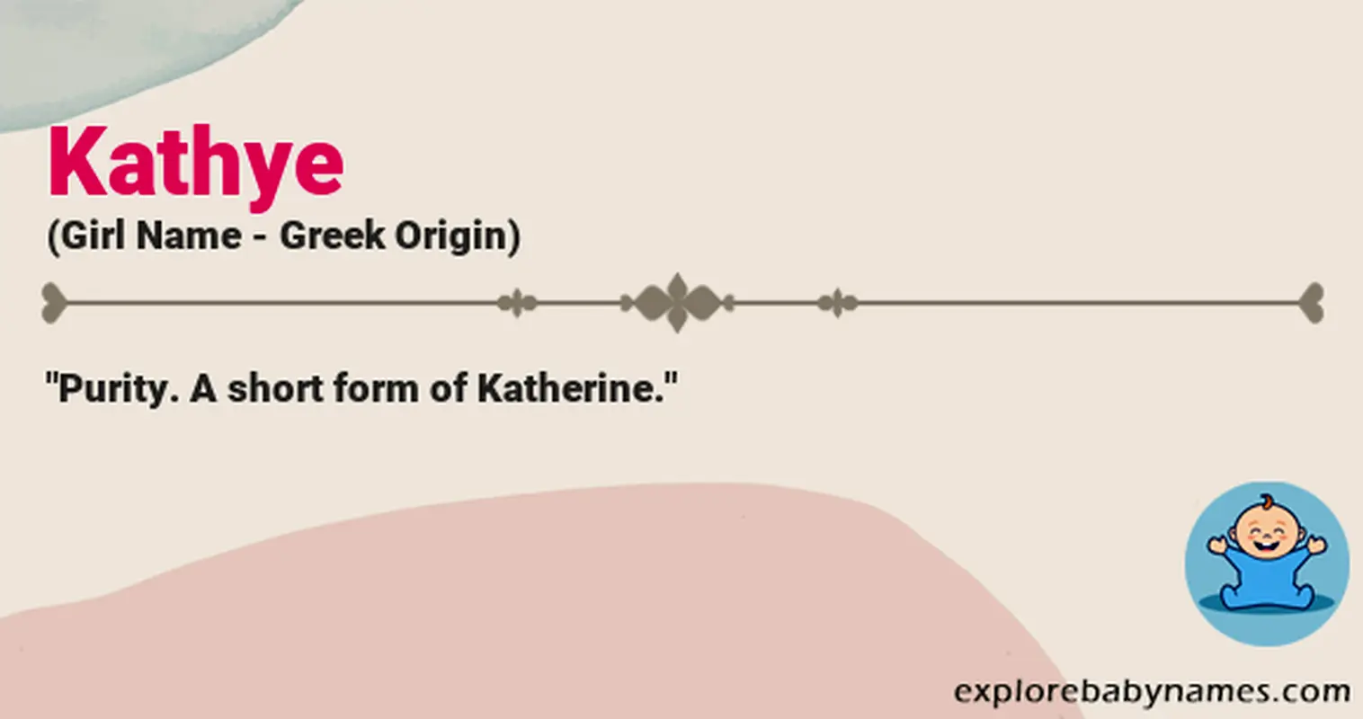 Meaning of Kathye