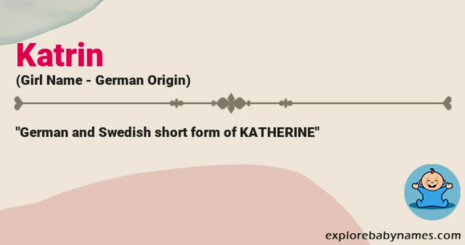 Meaning of Katrin