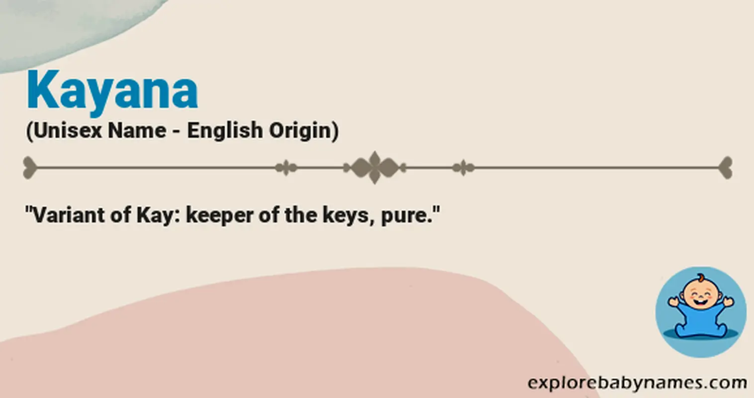 Meaning of Kayana