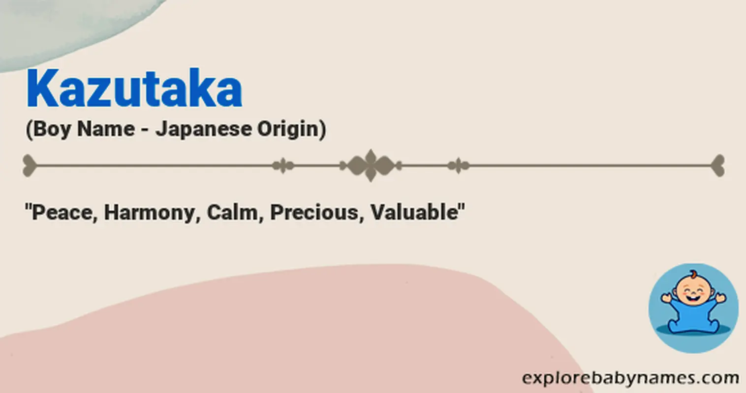 Meaning of Kazutaka