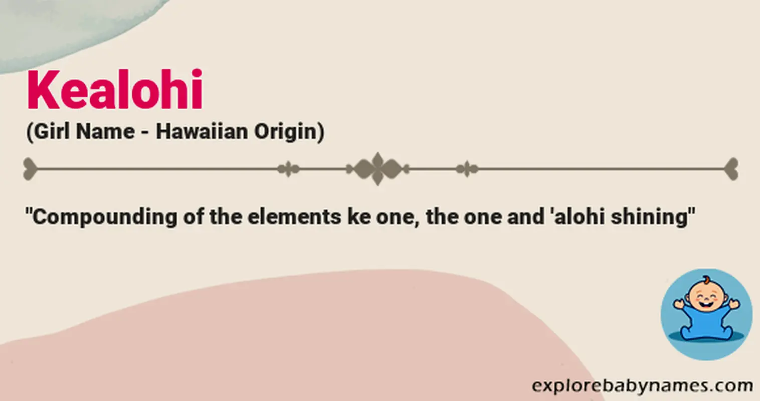 Meaning of Kealohi