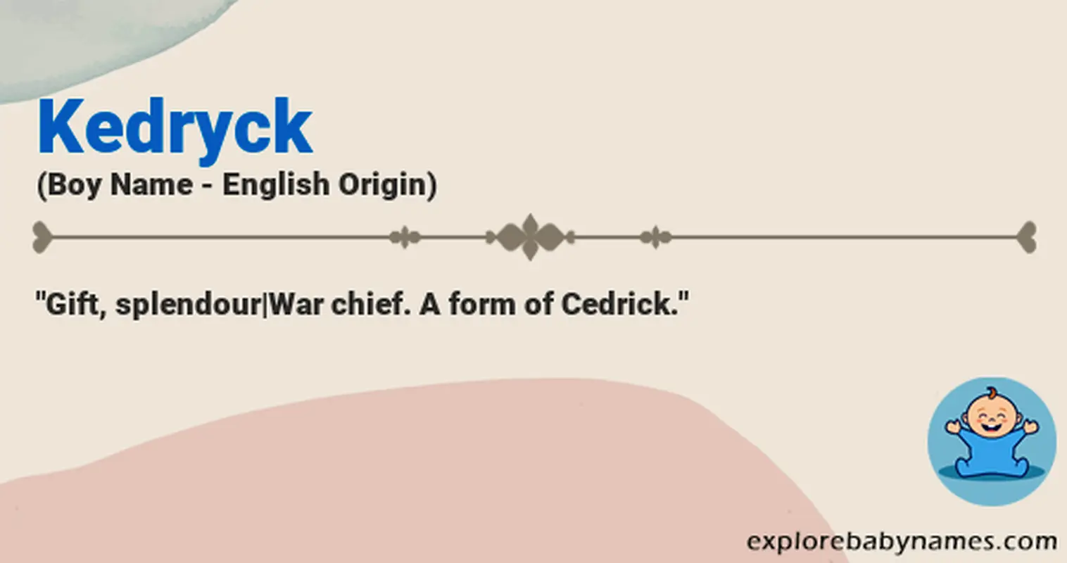 Meaning of Kedryck