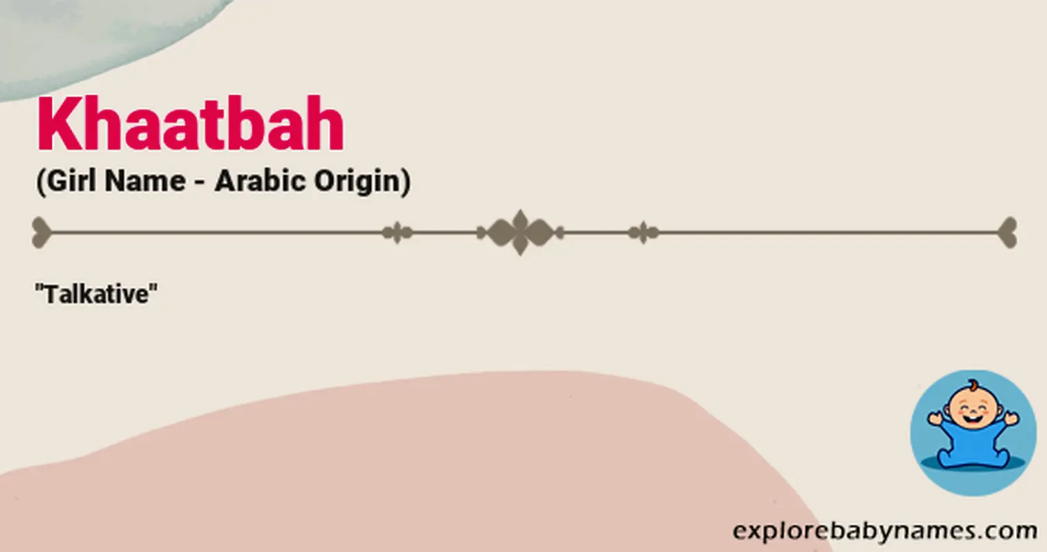 Meaning of Khaatbah