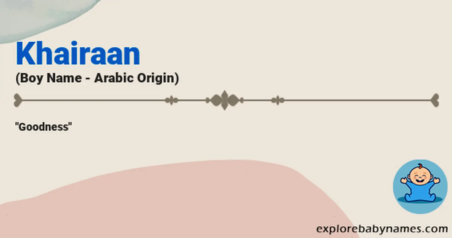 Meaning of Khairaan