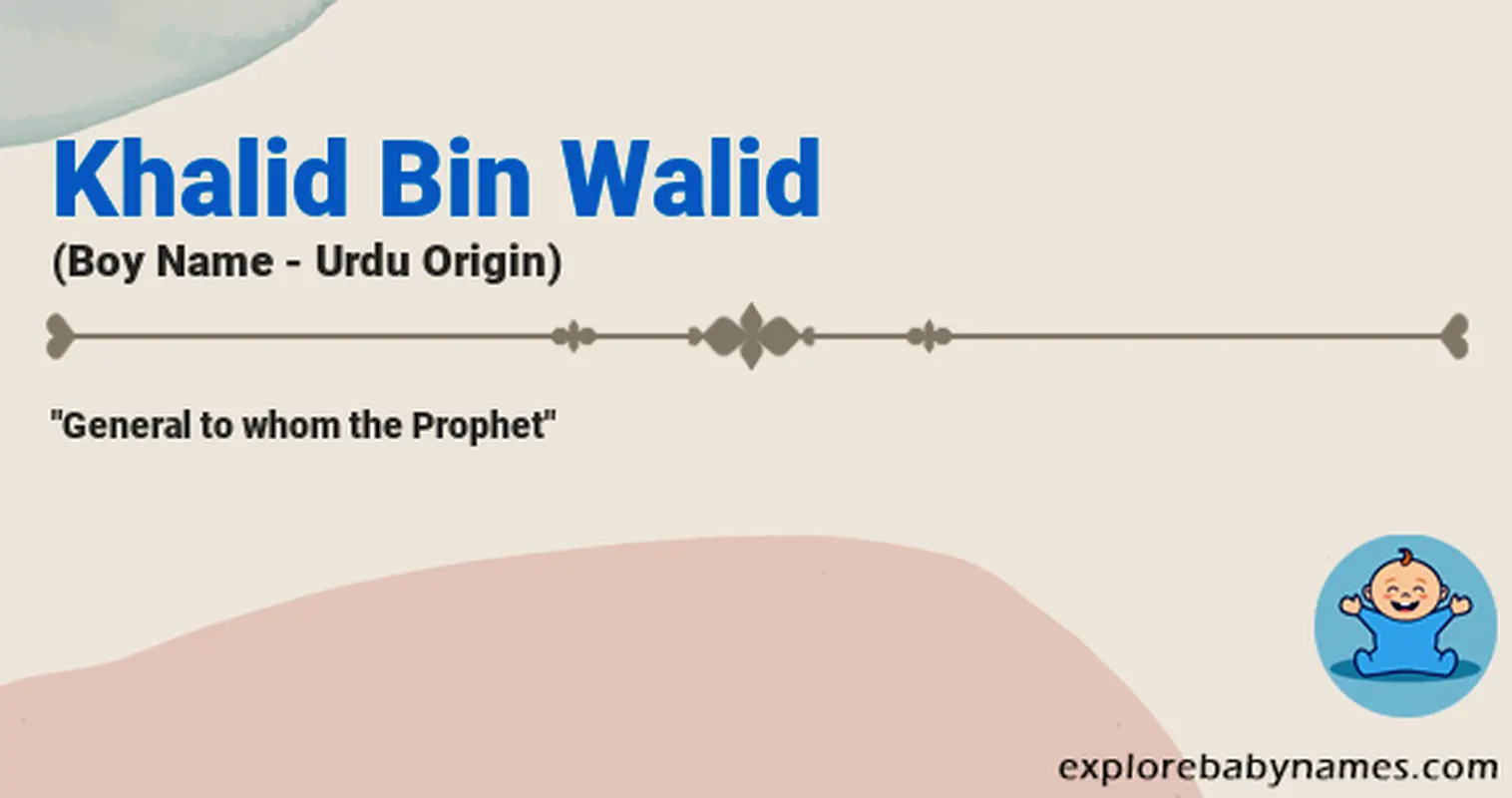 Meaning of Khalid Bin Walid