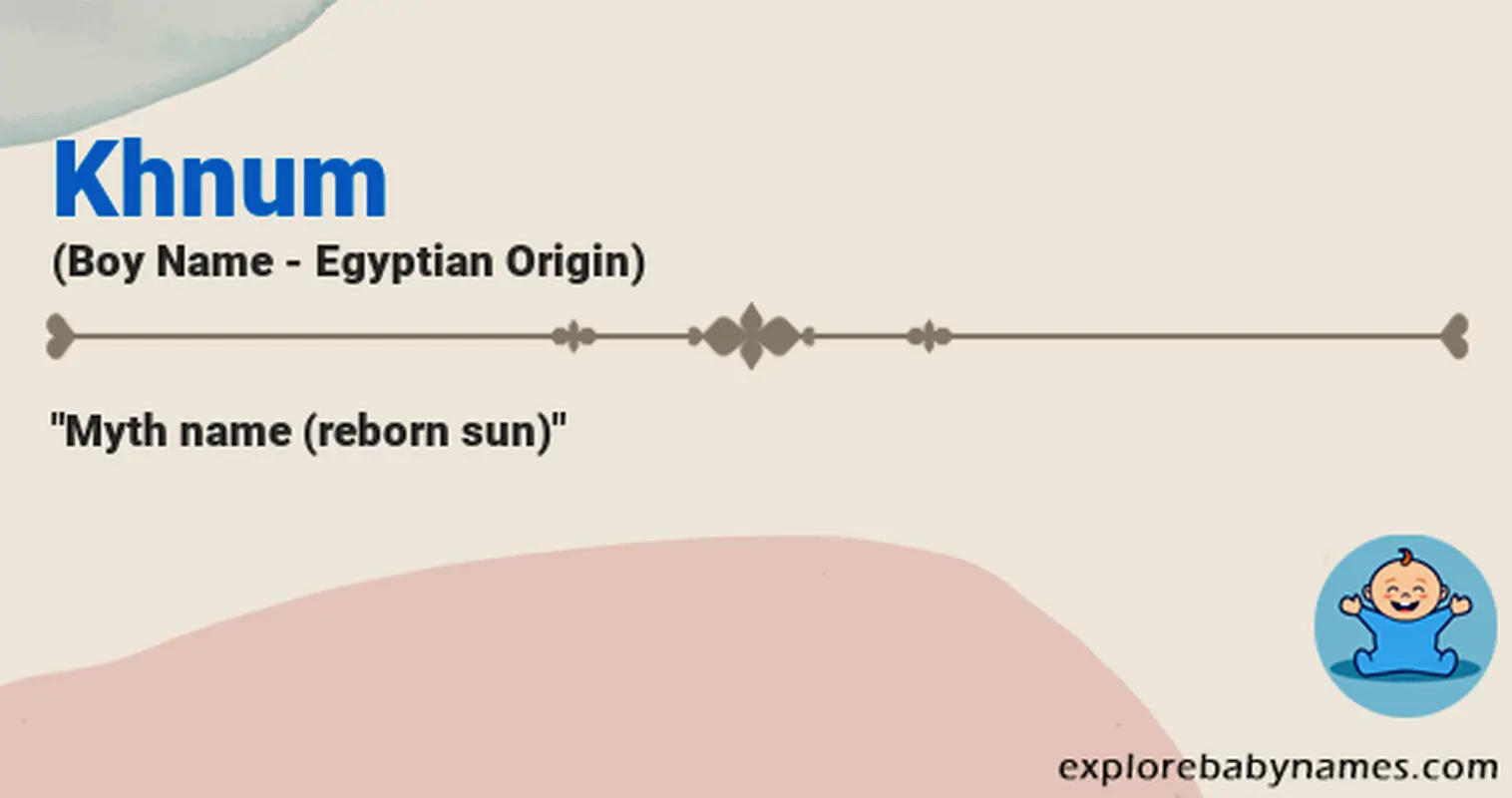 Meaning of Khnum